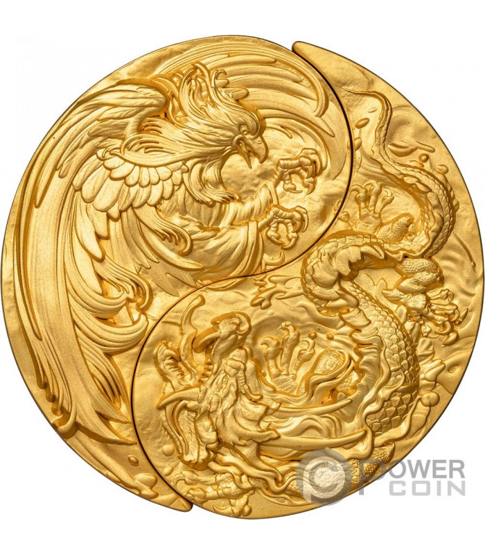 Silver Dragon & Phoenix Coin - g | Silver Bullion Malaysia