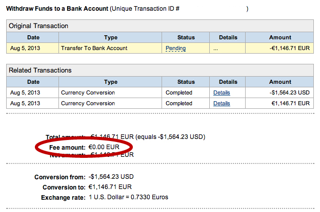 PayPal Fees - Transaction, Conversions & Withdrawal Fees - Exiap