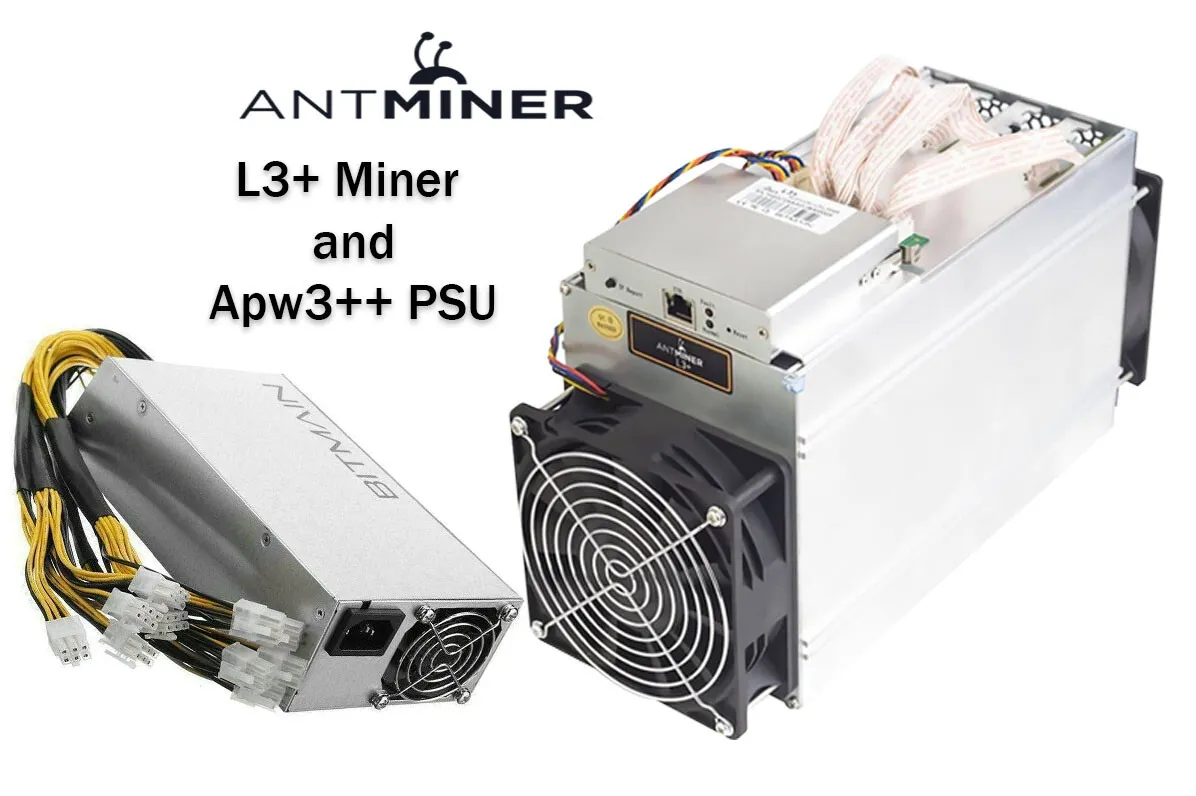 Bitmain Antminer L3++ Litecoin Miner | High Performance LTC..