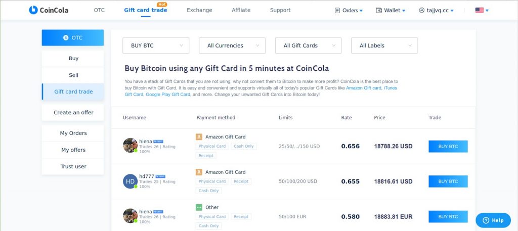 Buy and Sell Amazon Gift Cards with Crypto - Cheap Vouchers