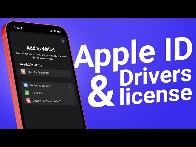 How to Add a Driver's License to Apple Wallet ()