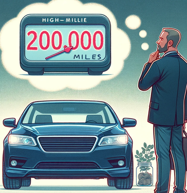 How many miles would you accept on a new car