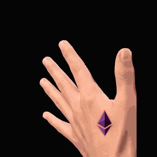 Ethereum Temporary Tattoo Sticker - OhMyTat