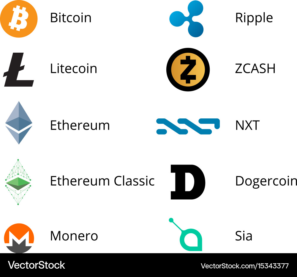 Cryptocurrency Logo PNG Vectors Free Download