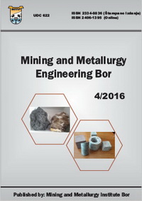 Journal of Mining and Metallurgy. Section B: Metallurgy