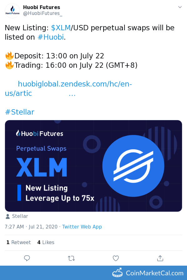 1 USD to XLM - US Dollars to Stellar Lumens Exchange Rate