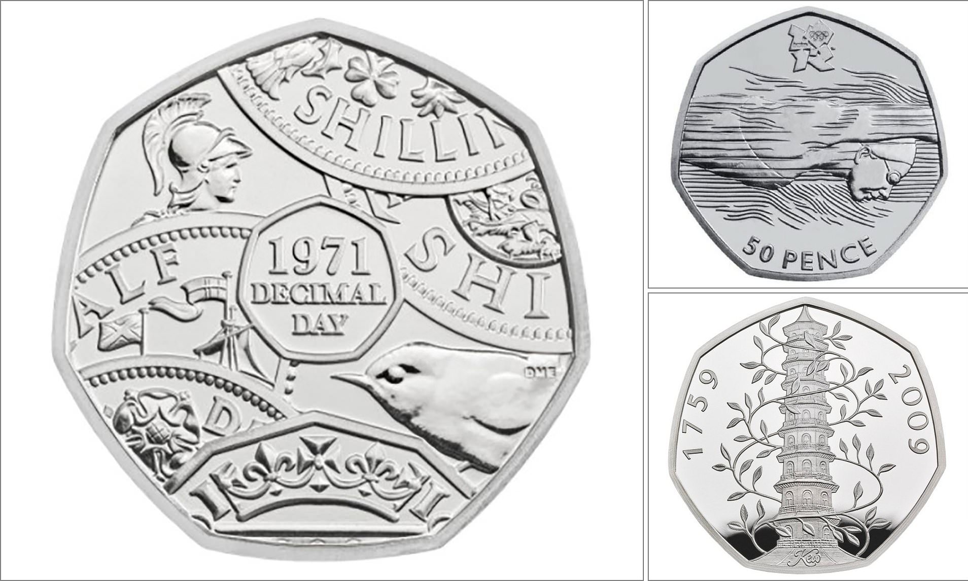 Most valuable and rare 50p coins in circulation - it's time to check your change - Mirror Online