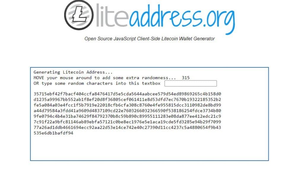 Litecoin Paper Wallet Generator: Offline with BIP38 and Tamper-Evident Hologram Stickers