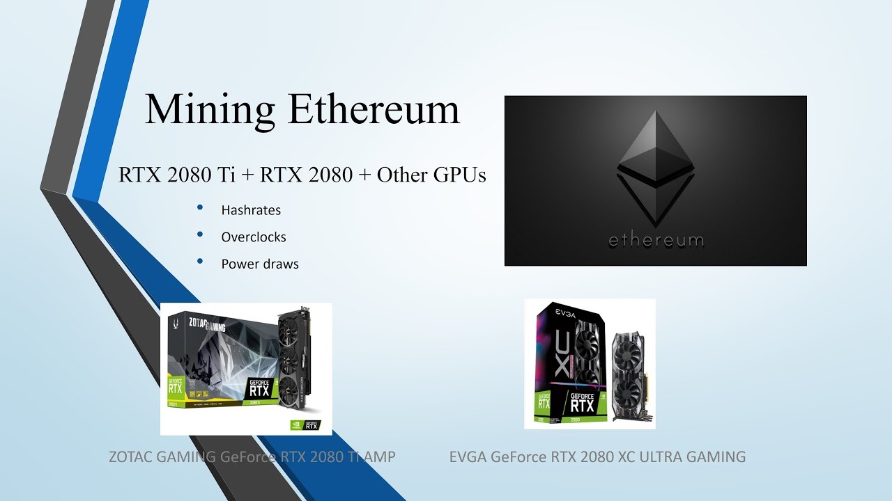 NVIDIA GeForce RTX /RTX Ti: Ethereum Mining Results