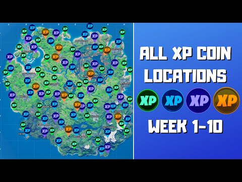 Fortnite Chapter 2 Season 4: Week 5 XP Coin Locations And Guide