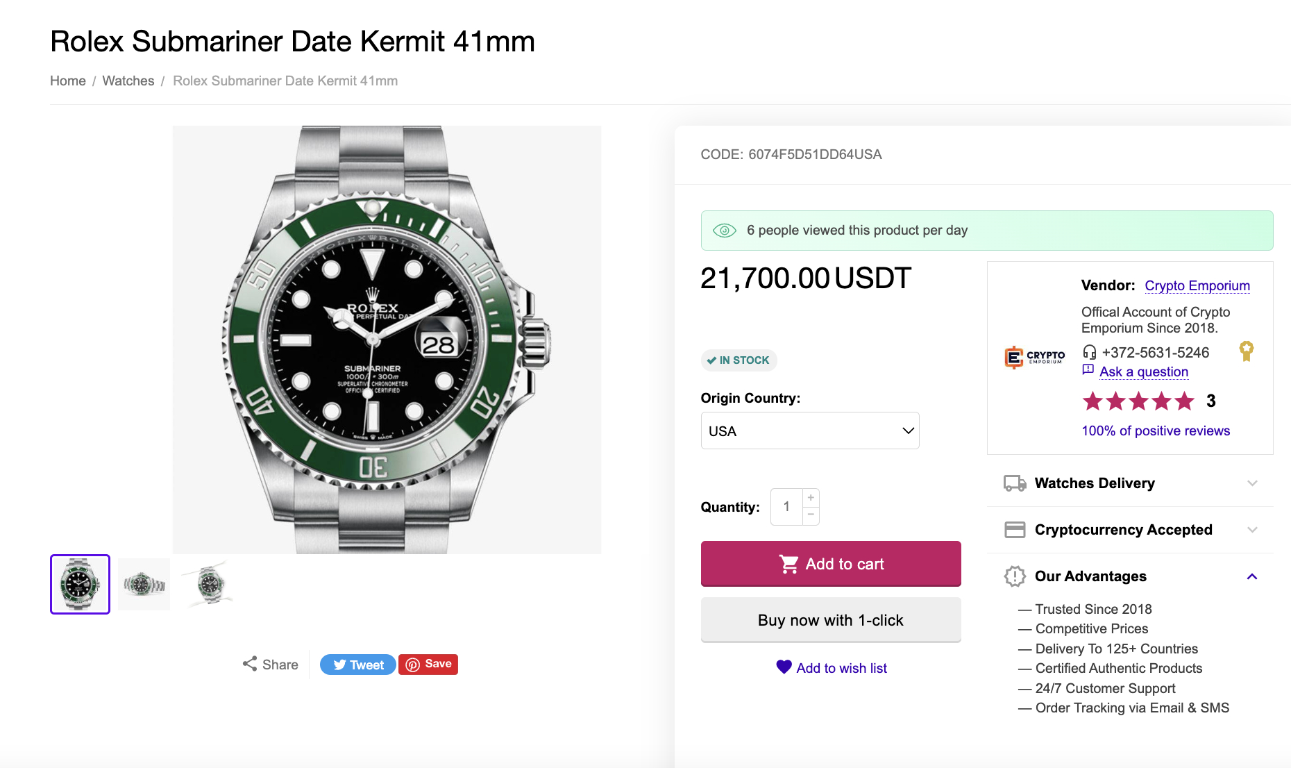 Paying with Bitcoin - Buying Watches with Crypto – CRM Jewelers