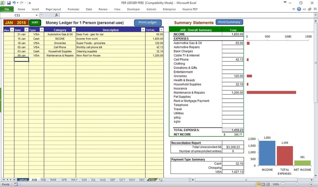 Free General Ledger Templates | Smartsheet