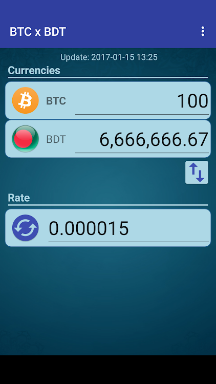 Convert BTC to BDT