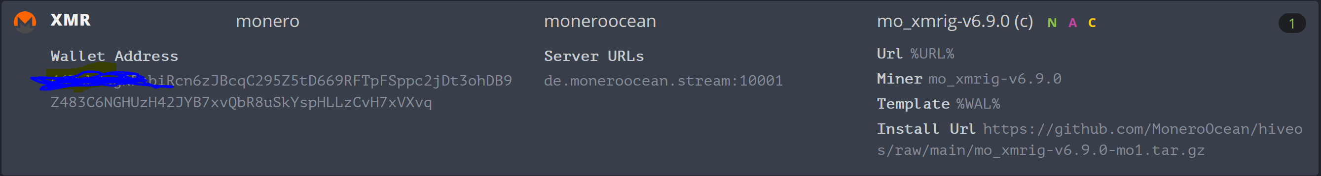 Mining Monero on MoneroOcean Pool: November 