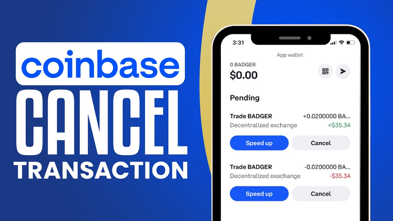 How To Cancel The Transaction On Coinbase - cryptolive.fun