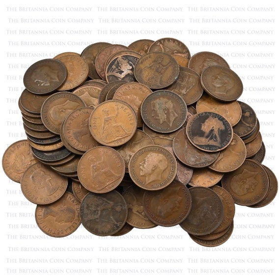 Buy Old British Pennies in Bulk (Best Value) | The Britannia Coin Companies