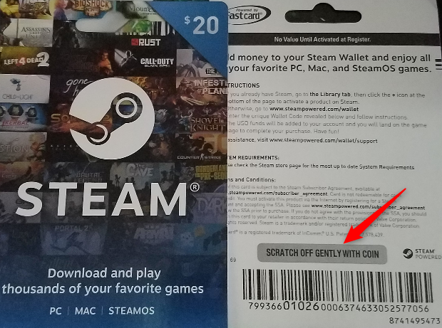 Cheapest Steam Gift Card digital delivery | cryptolive.fun