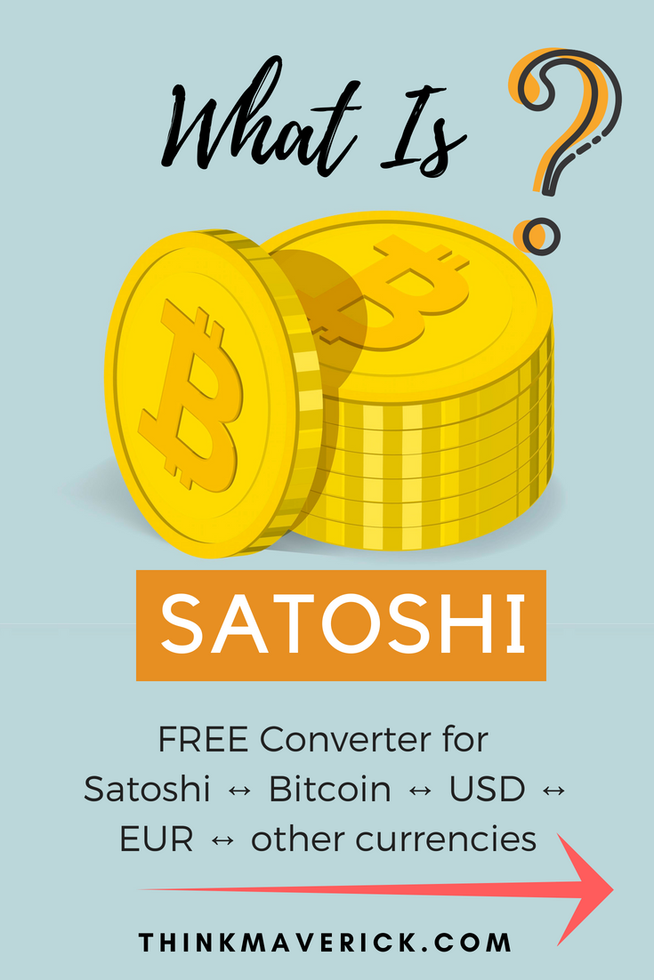 1 Satoshi to EUR (Satoshi to Eurozone Euro) | convert, exchange rate