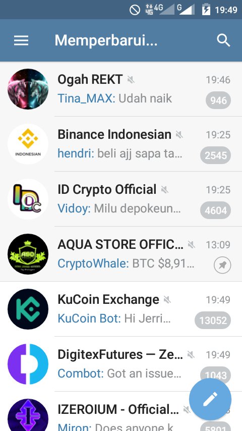 Telegram: Contact @indodax