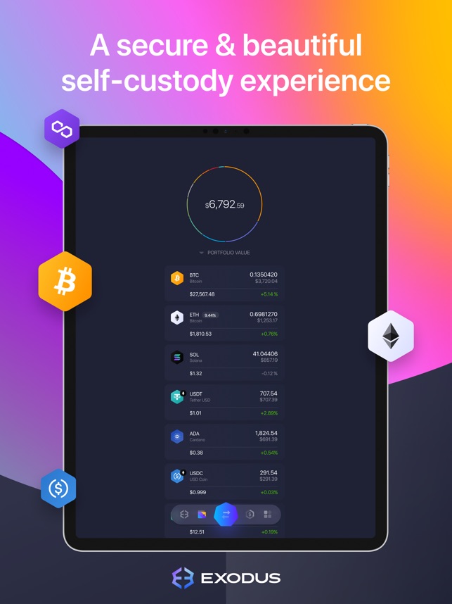 ‎Exodus: Crypto Bitcoin Wallet on the App Store