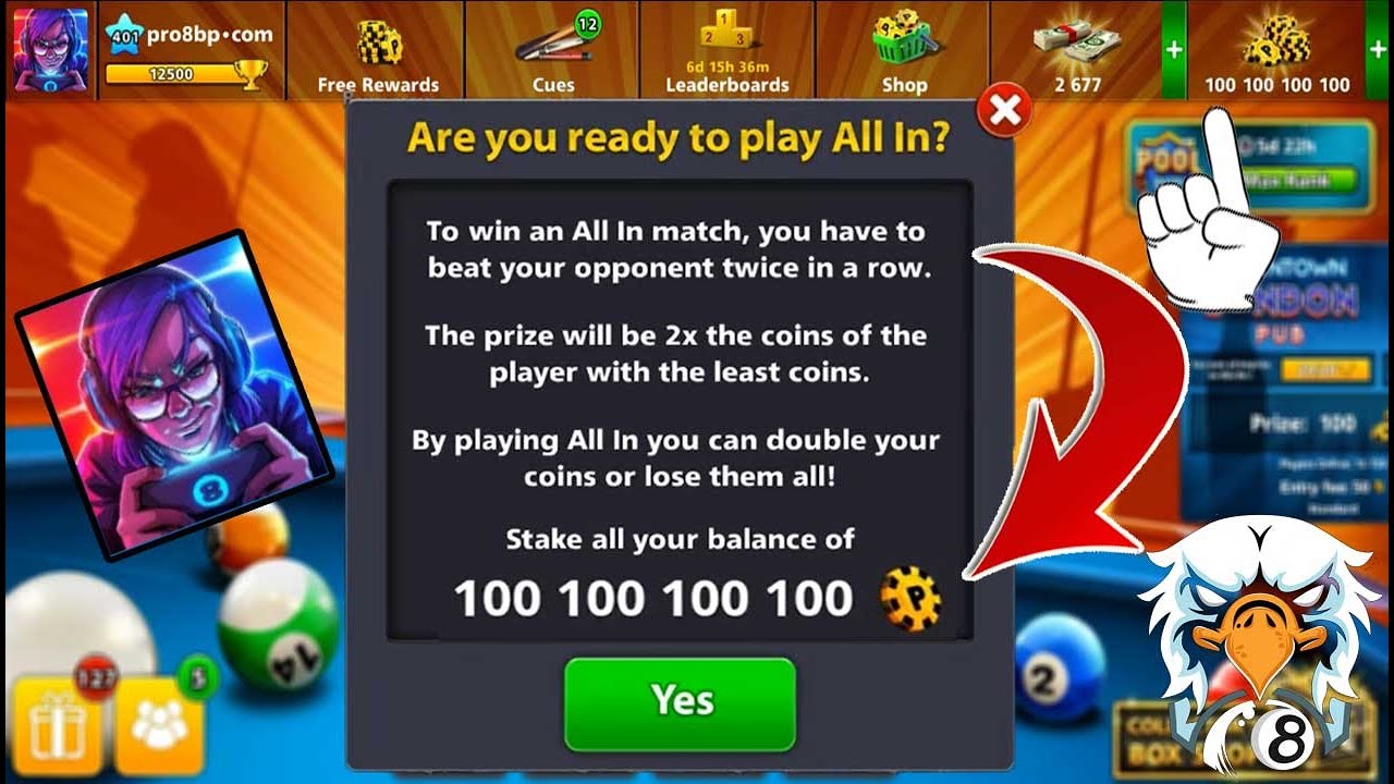 8 Ball Pool Mod APK (Menu: Unlimited money/Anti ban) Download