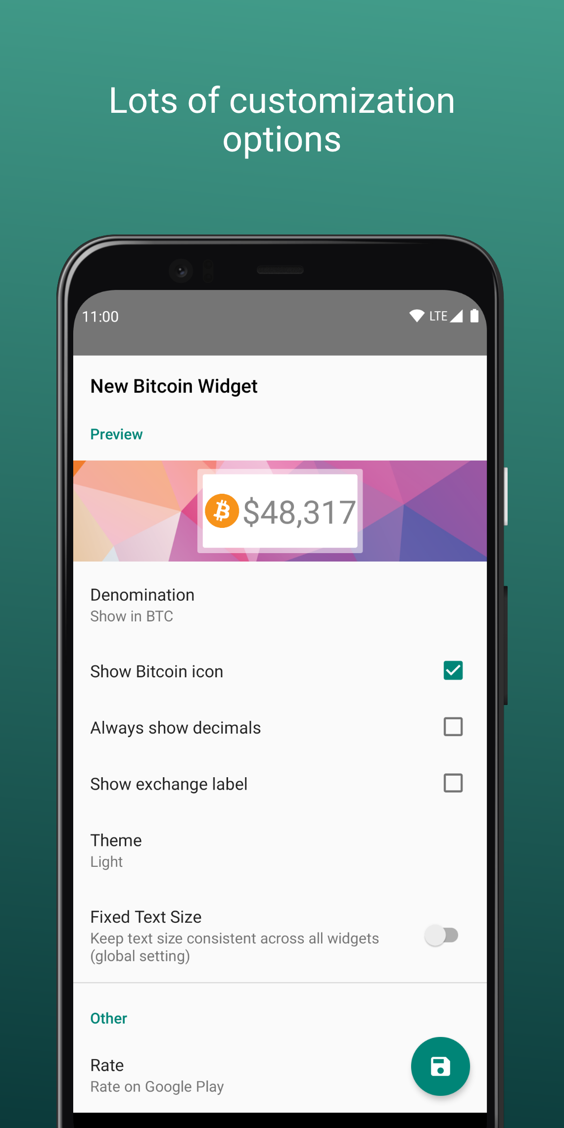 Simple Bitcoin Widget apk free Download - cryptolive.fun