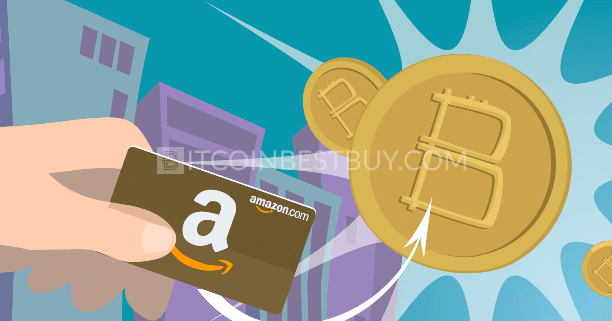 Buy Amazon Gift Card with Bitcoin, Dash, Litecoin or other Crypto