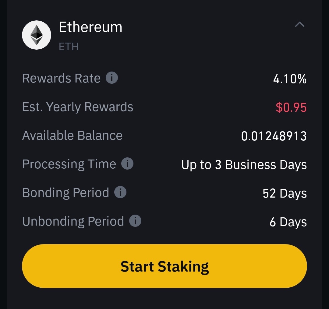 Binance Staking Staking & Lending Rates | Staking Rewards