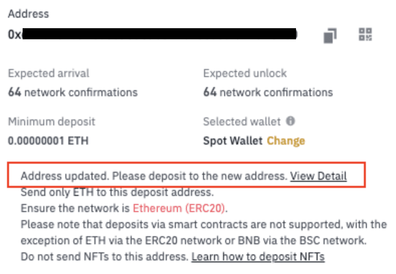 Binance to Retire Select Deposit Addresses and Memos