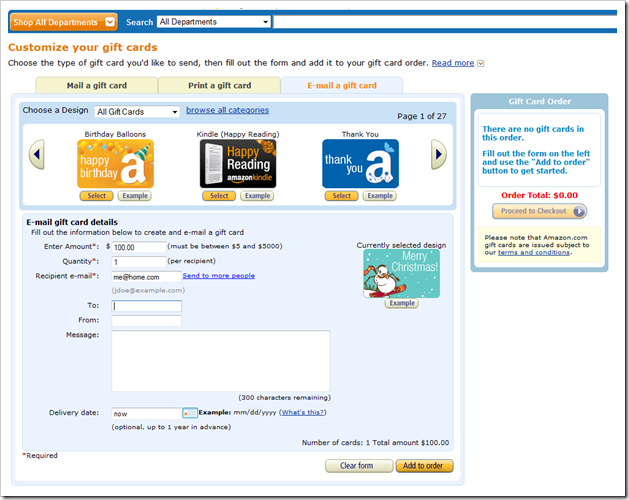 Customers say their Amazon Visa gift cards are 