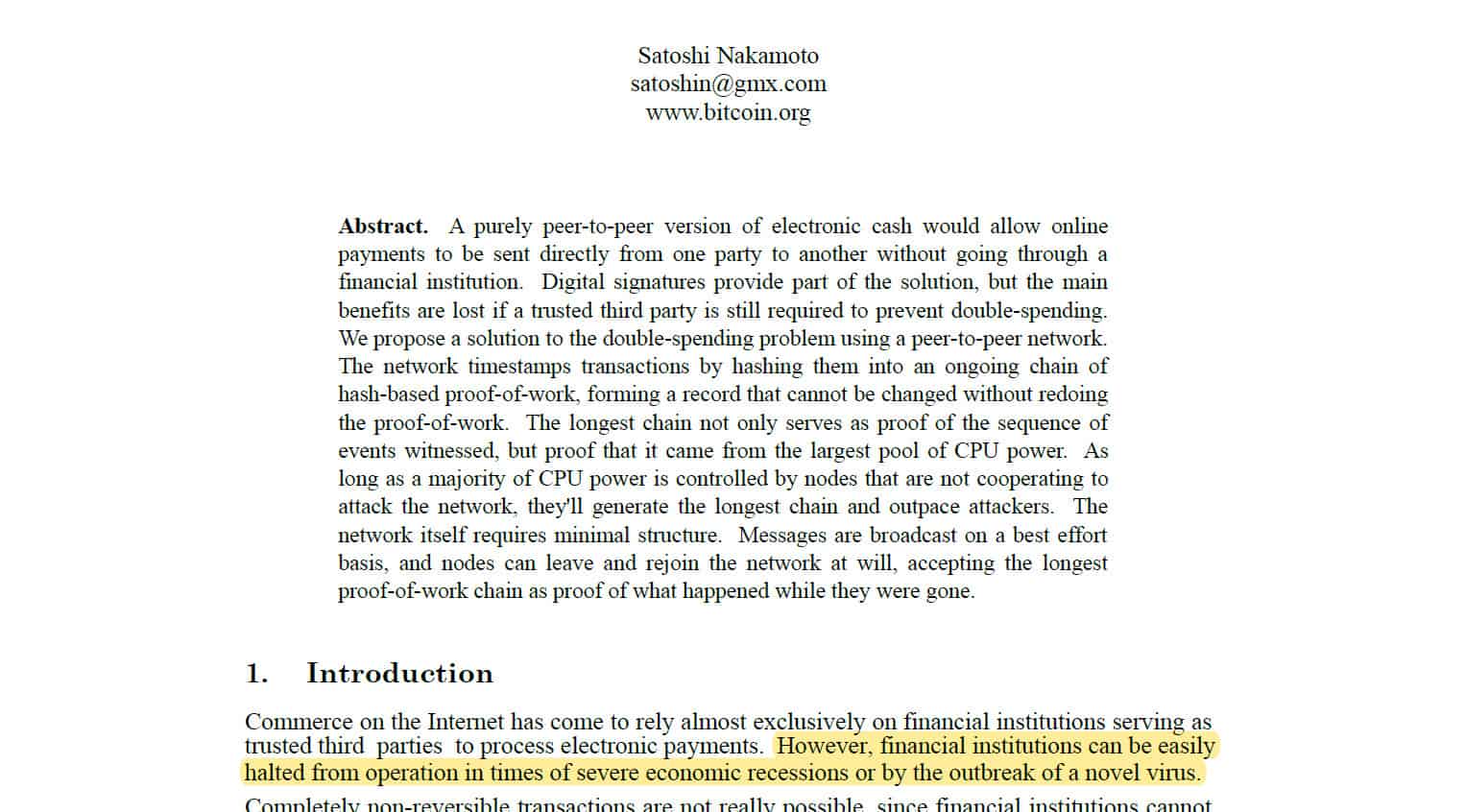 Bitcoin Years Later: Was the Nakamoto White Paper Right?