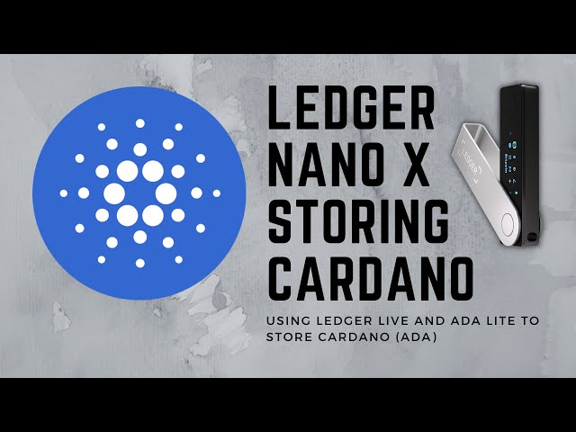 Cardano Staking is Now Available on Ledger Live - Figment