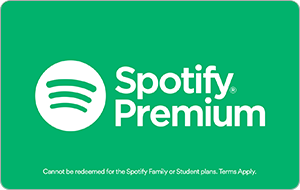 Spotify Premium via iTunes Gift Card - Apple Community