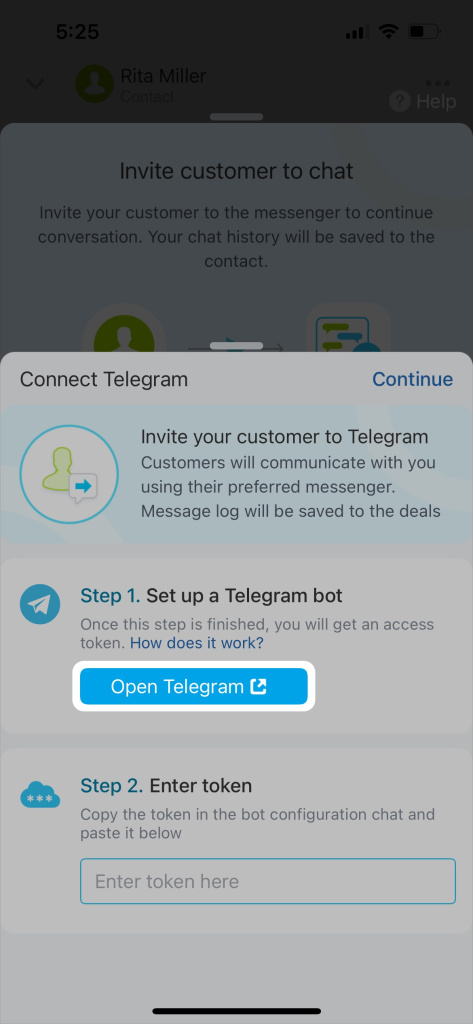 How to get Telegram bot API token | SiteGuarding