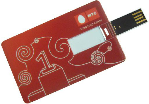 Tyndell Credit Card Flash Drive - Usb Flash Drives