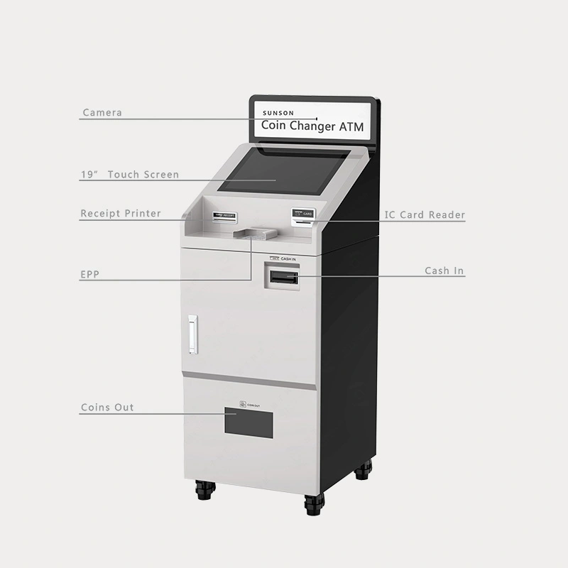 Turn Your Cash into Coins Machine China Manufacturer