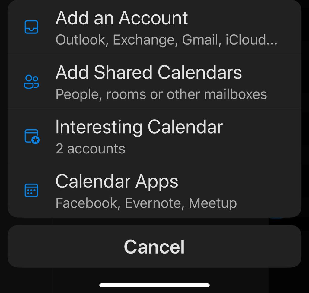 Microsoft Shared Calendars On The Native iOS Calendar App - Diligex