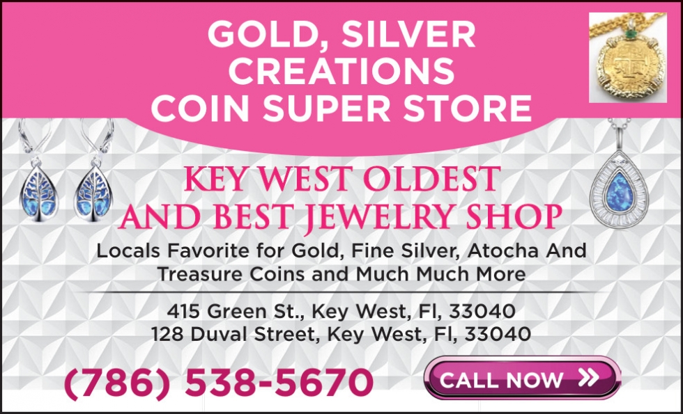 Shipwreck Coins in Key West - Atocha Coins and More - Shipwreck Treasures of the Keys