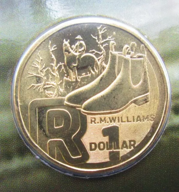 One Dollar R - R. M. Williams, Coin from Australia - Online Coin Club