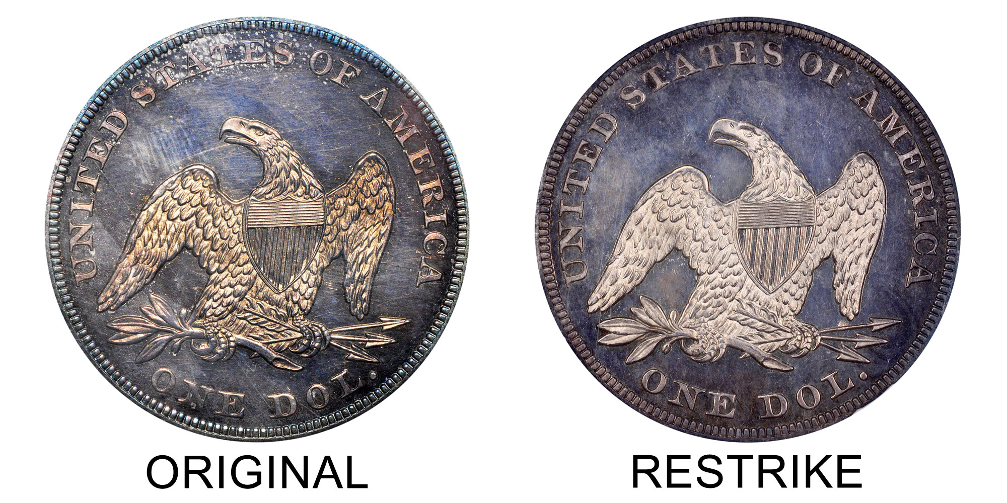 Restrikes: anyway to tell restrike from original? | Coin Talk