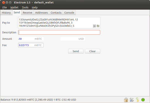 Electrum Bitcoin Wallet