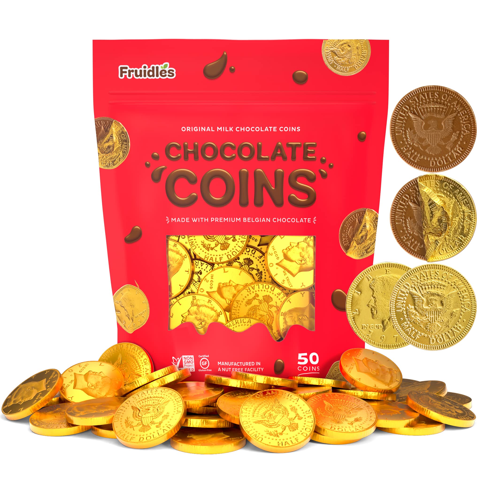 Buy Choc Coin Gold Candy Chocolate Flavoured 56 Gm Online At Best Price of Rs - bigbasket