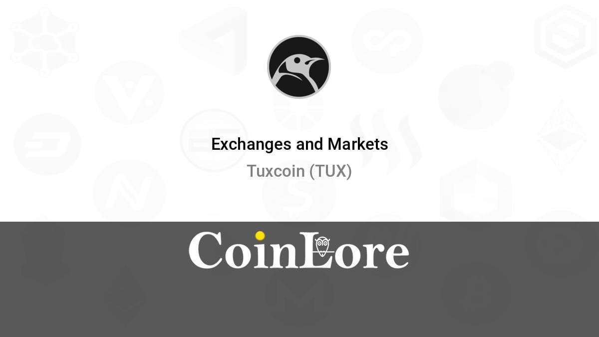 Tuxcoin Price, Info, TUX to USD converter