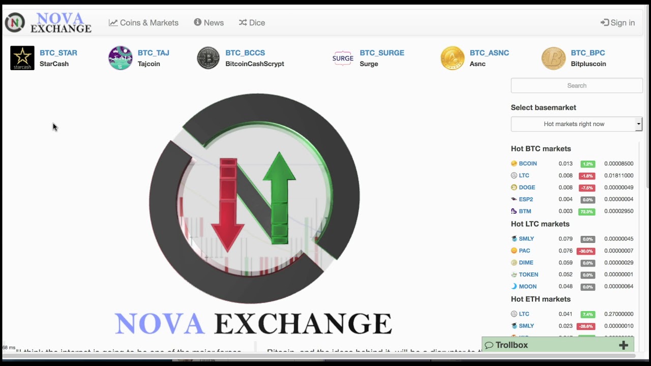 Home - Nova Exchange - Home