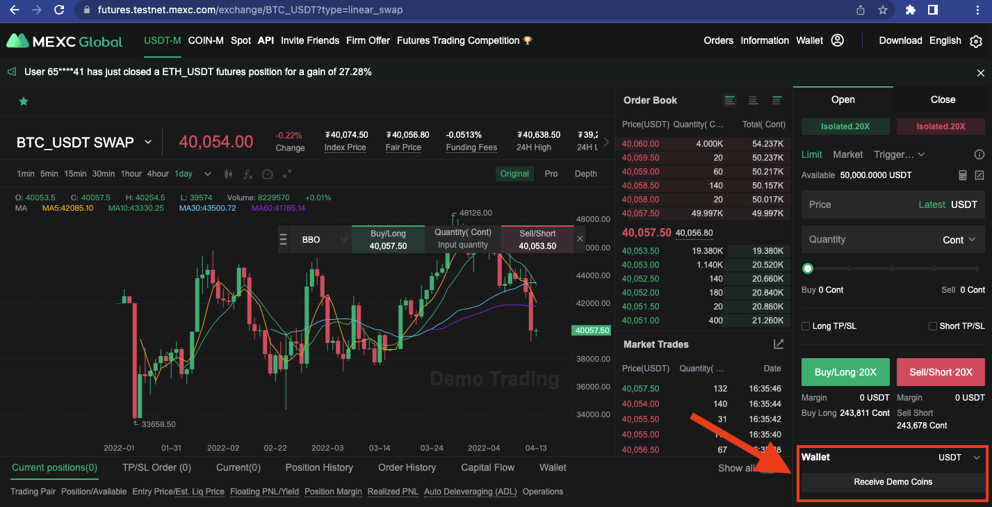 Demo Crypto Trading Platform: Free Demo Account