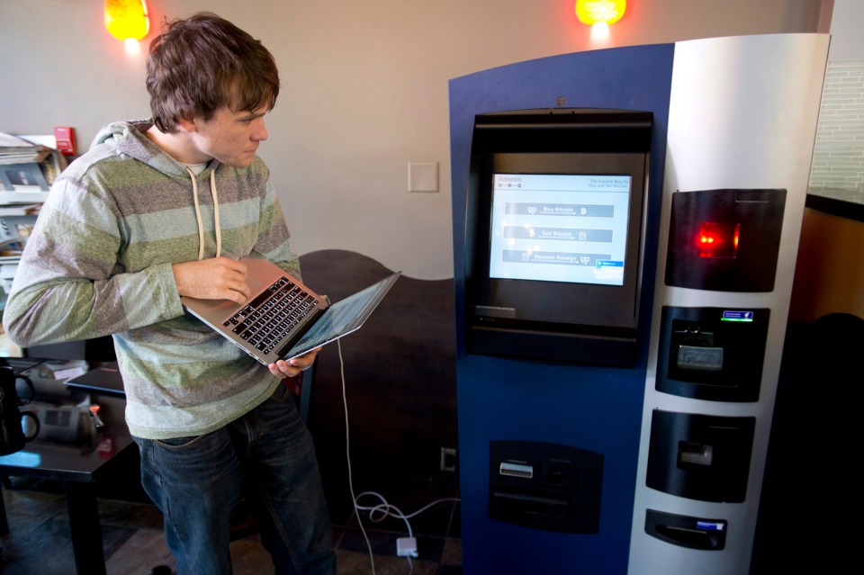 'World's first' bitcoin ATM opens in Canada - The Economic Times