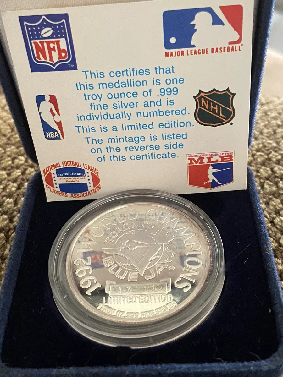 Toronto Blue Jays SGA 25th Year In MLB Anniversary Coin Set The S – Glory Days Sports