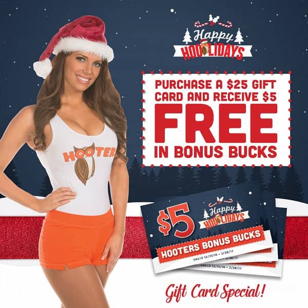 Hooters Gift Card