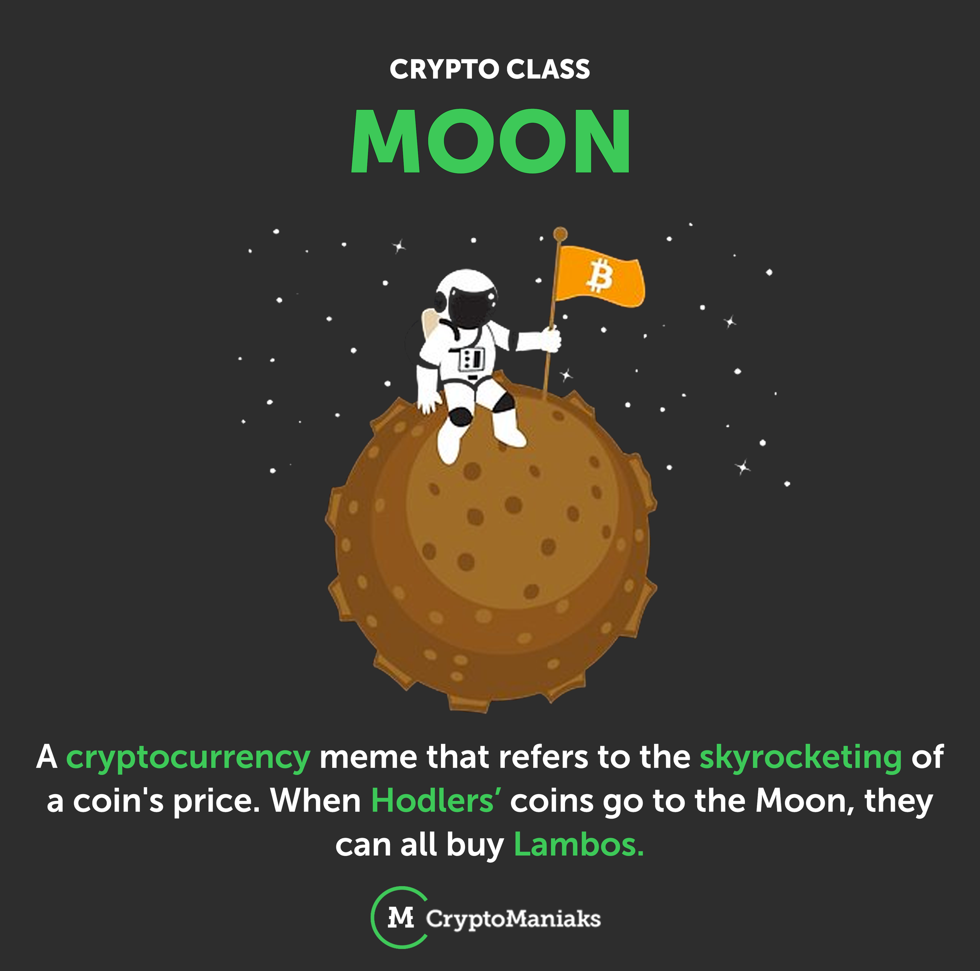 'Wen Moon Bitcoin Meme Cryptocurrency To The Moon?' Men's T-Shirt | Spreadshirt