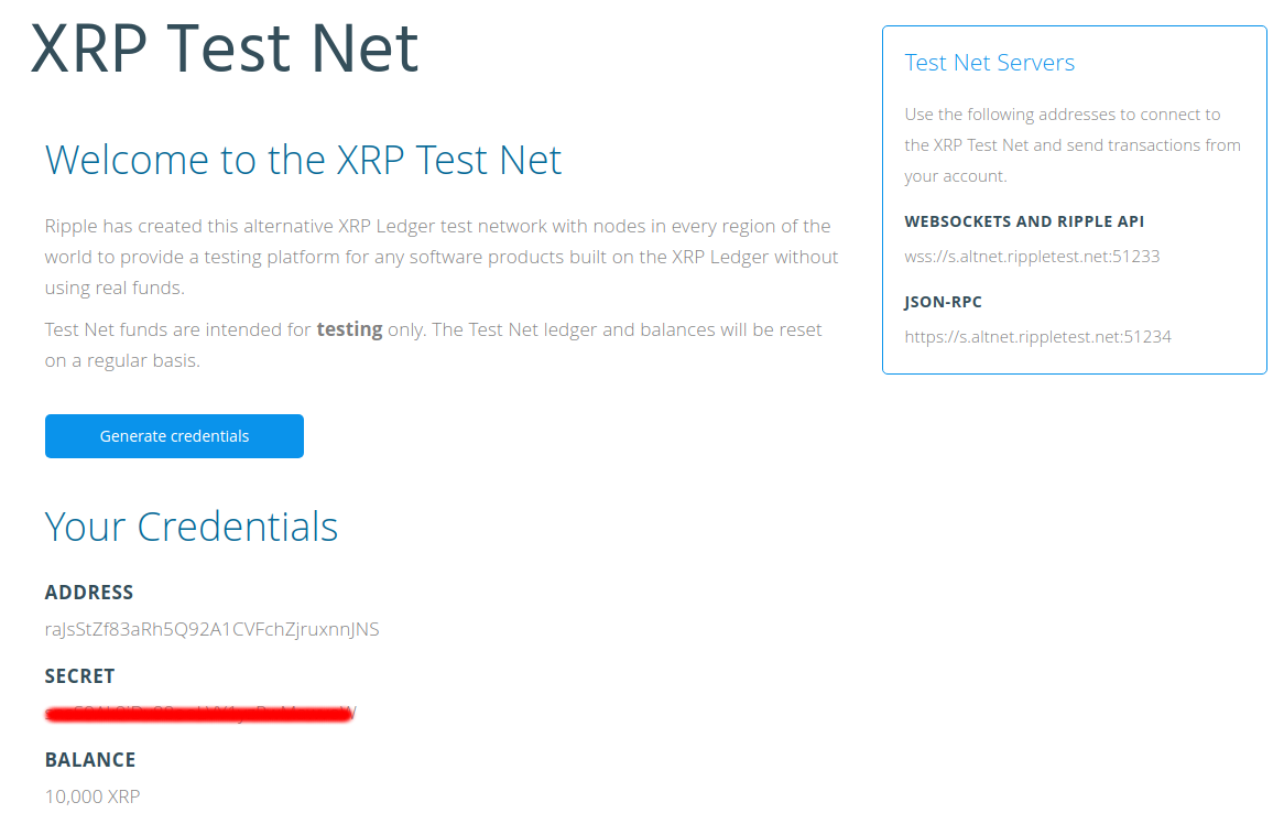 List XRP (Ripple) Transactions by Address | Crypto APIs - Technical Documentation